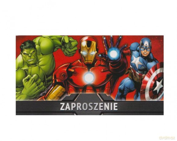 Zaproszenie małe Batman (5 szt)