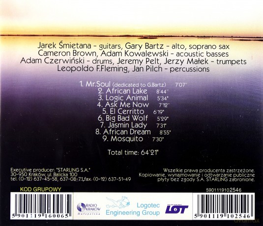 Jarek Śmietana: African Lake [CD]