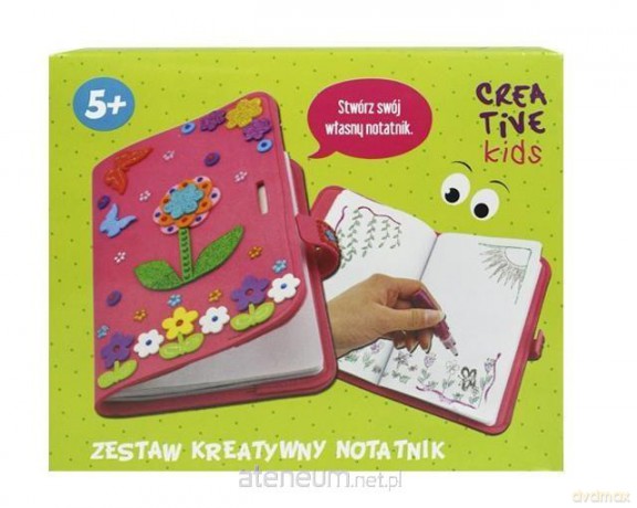 Zestaw kreatywny Notatnik