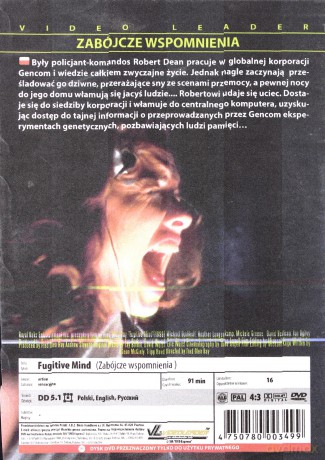 Zabójcze wspomnienia [DVD]