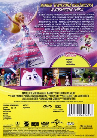 Barbie: Gwiezdna przygoda [DVD]
