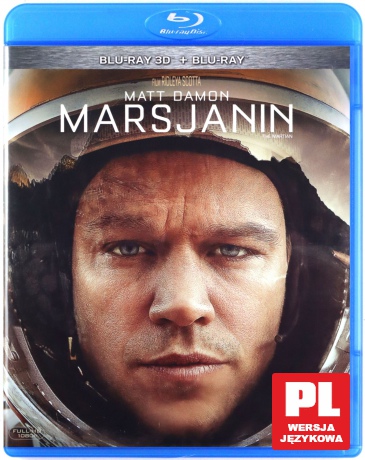 Marsjanin 3D [Blu-Ray 3D]+[Blu-Ray]