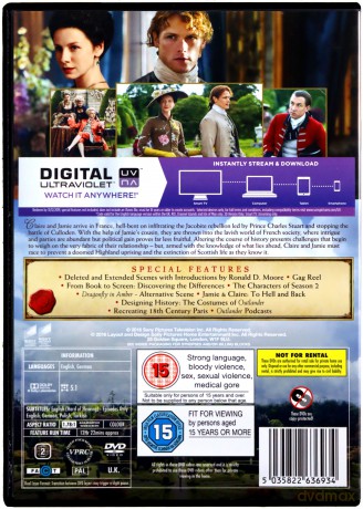 Outlander Sezon 2 [5DVD]