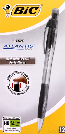 Ołówek automatyczny HB Atlantis czarny