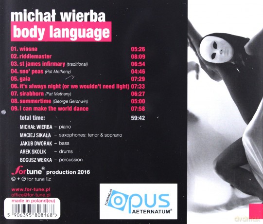 Michał Wierba Project: Body Language [CD]