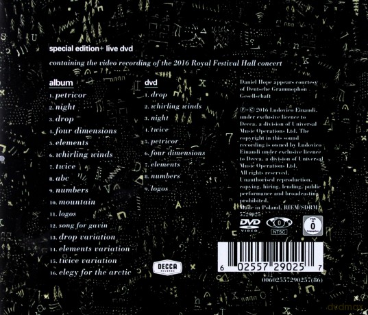 Ludovico Einaudi: Elements (Deluxe Edition) (PL) [CD]+[DVD]