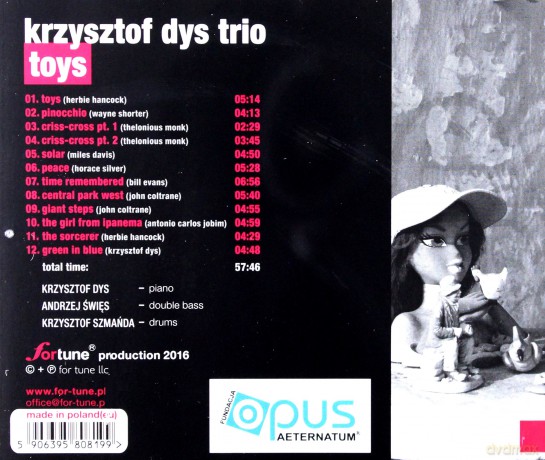 Krzysztof Dys Trio: Toys [CD]