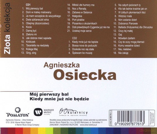 Agnieszka Osiecka: Złota Kolekcja [2CD]