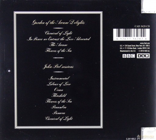 Dead Can Dance: Garden Of The Arcane Delights + John Peel Sessions [CD]