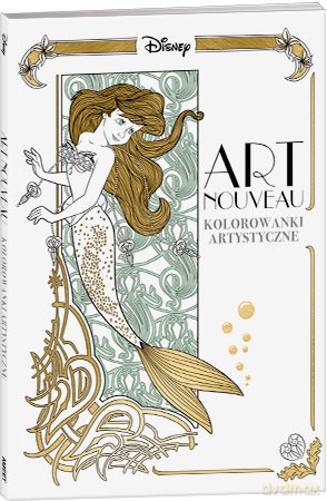 Art nouveau. Kolorowanki artystyczne [KSIĄŻKA]