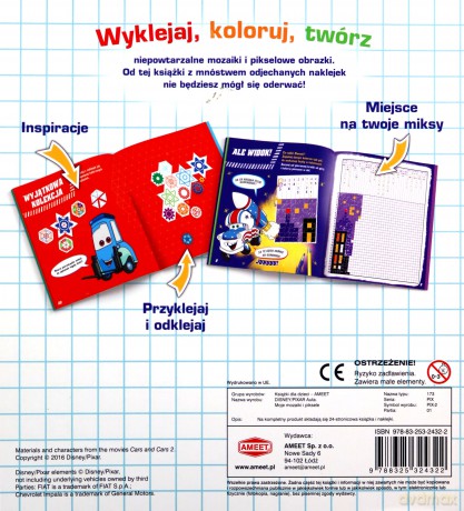 Auta. Moje mozaiki i piksele [KSIĄŻKA]