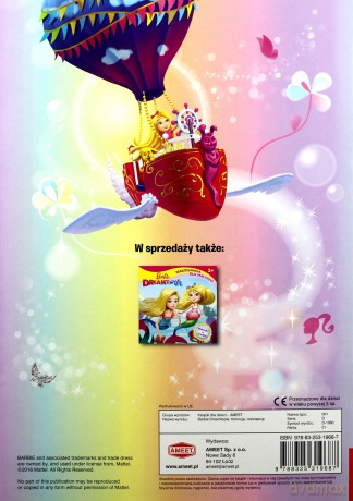 Barbie Dreamtopia. Koloruję rozwiązuję [KSIĄŻKA]