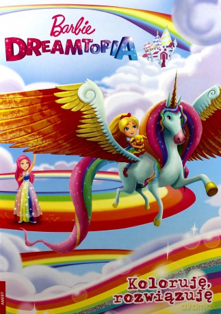 Barbie Dreamtopia. Koloruję rozwiązuję [KSIĄŻKA]