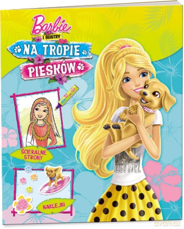 Barbie i siostry na tropie piesków. Ścieralne strony [KSIĄŻKA]