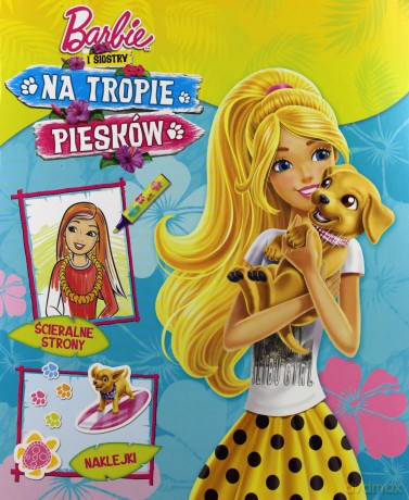 Barbie i siostry na tropie piesków. Ścieralne strony [KSIĄŻKA]