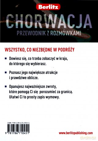 Chorwacja, Przewodnik z rozmówkami [KSIĄŻKA]