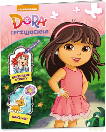 Dora i przyjaciele. Ścieralne strony [KSIĄŻKA]