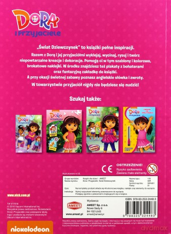 Dora i przyjaciele. Świat dziewczynek [KSIĄŻKA]
