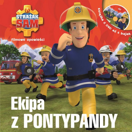 Ekipa z pontypandy. Strażak Sam [KSIĄŻKA]+[DVD]