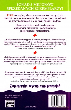 Fish. Jak polubić swoją pracę i skutecznie zarządzać zespołem - Stephen C. Lundin [KSIĄŻKA]