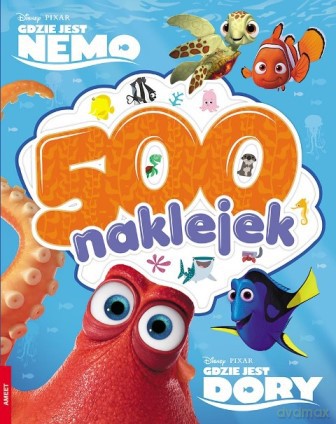 Gdzie jest Nemo. Gdzie jest Dory 500 naklejek [KSIĄŻKA]