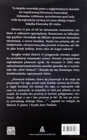 Historia o - Pauline Reage [KSIĄŻKA]