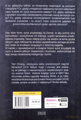 Historia twojego życia - Ted Chiang [KSIĄŻKA]
