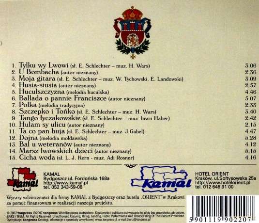 Teatr Zwierciadło: Piosenki Lwowskie [CD]