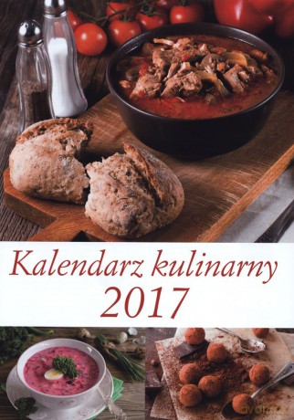 Kalendarz 2017 kulinarny [KALENDARZ]