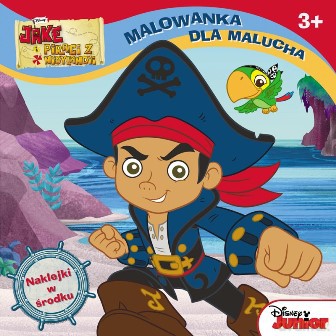 Kapitan Jake i piraci z Nibylandii. Malowanka dla malucha [KSIĄŻKA]
