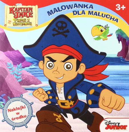 Kapitan Jake i piraci z Nibylandii. Malowanka dla malucha [KSIĄŻKA]