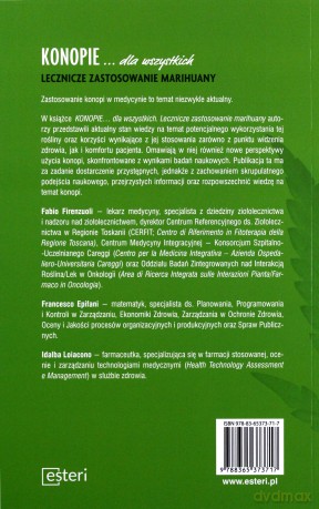 Konopie dla wszystkich. Lecznicze zastosowanie marihuany - Fabio Firenzuoli [KSIĄŻKA]