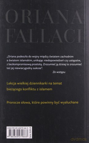 Korzenie nienawiści. Moja prawda o islamie - Oriana Fallaci [KSIĄŻKA]