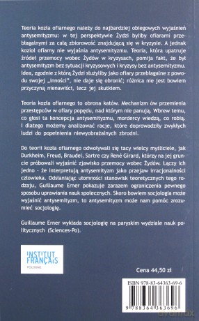 Kozioł ofiarny. Genealogia modelu wyjaśniającego antysemityzm - Guillaume Erner [KSIĄŻKA]