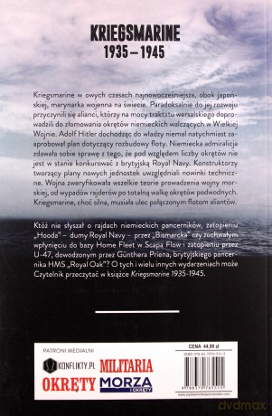 Kriegsmarine 1935-1945 - Marek Daroszewski [KSIĄŻKA]