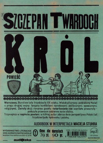 Król - Szczepan Twardoch [AUDIOBOOK]
