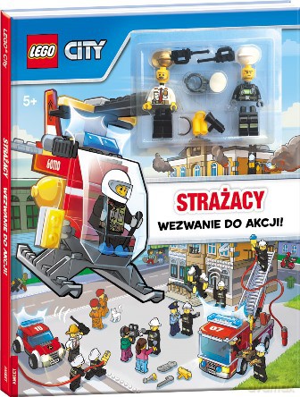 Lego City strażacy wezwanie do akcji [KSIĄŻKA]