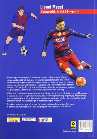 Lionel Messi. Sztuczki i triki piłkarzy - Tomasz Bocheński [KSIĄŻKA]
