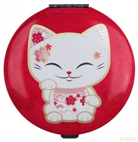 Lusterko cat czerwone