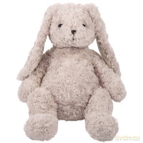 Maskotka królik carmenn pudrowy róż 34 cm