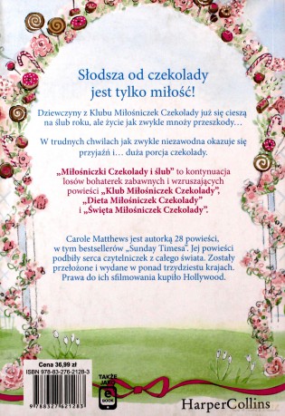 Miłośniczki czekolady i ślub - Carole Matthews [KSIĄŻKA]