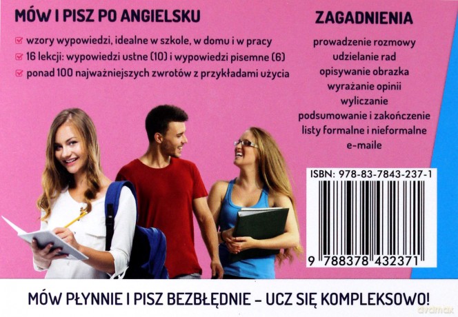Mów i pisz po angielsku. Fiszki - Martyna Kubka [KSIĄŻKA]
