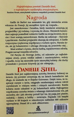 Nagroda - Danielle Steel [KSIĄŻKA]