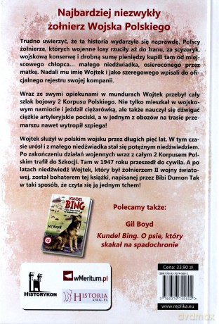 Niedźwiedź Wojtek na żołnierskim szlaku - Bibi Dumon Tak [KSIĄŻKA]