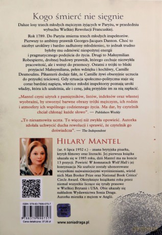 Pakiet Kogo śmierć nie sięgnie - Hilary Mantel [KSIĄŻKA]
