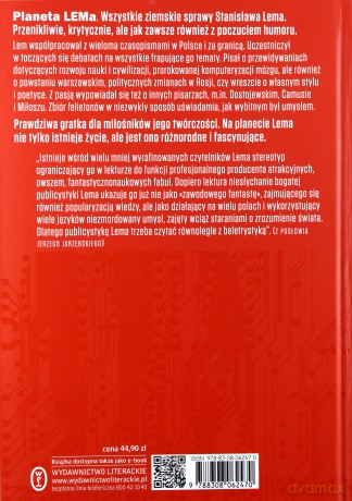Planeta Lema. Felietony ponadczasowe - Stanisław Lem [KSIĄŻKA]
