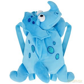 Plecak dinozaur dino niebieski 38 cm
