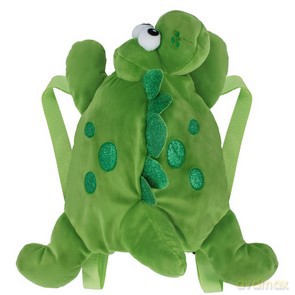 Plecak dinozaur dino zielony 38 cm