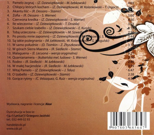 Tercet Egzotyczny Vol. 3: Chłopcy, Których Kocham [CD]