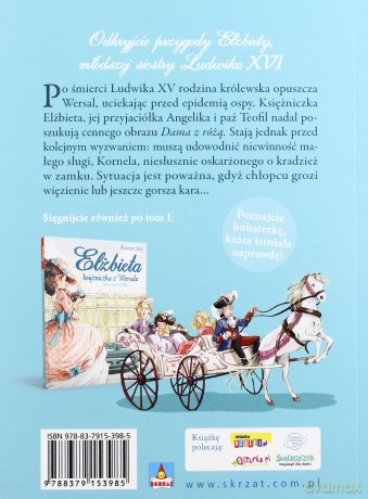 Prezent od królowej Elżbieta księżniczka z Wersalu (Tom 2) - Annie Jay [KSIĄŻKA]
